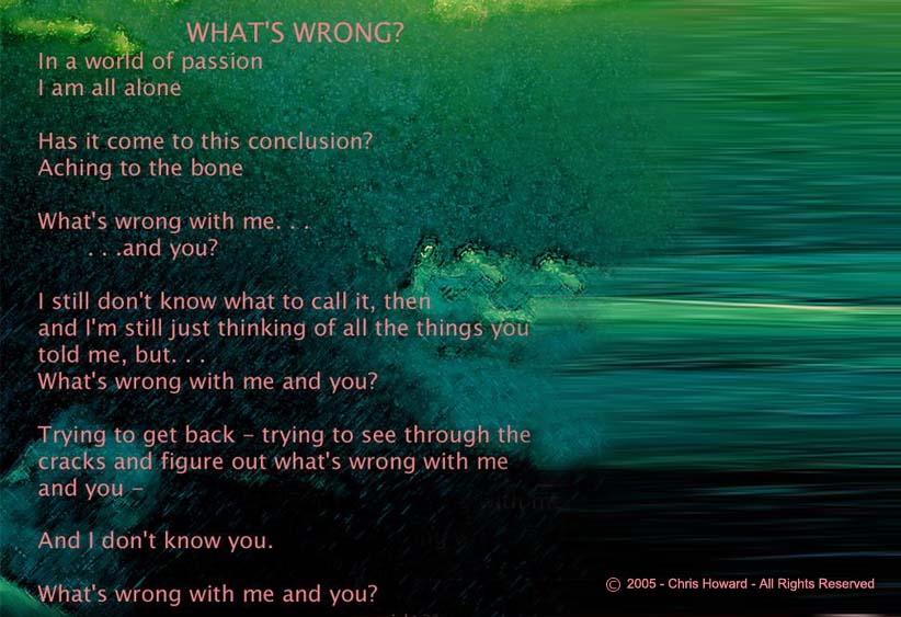 What's Wrong Lyrics